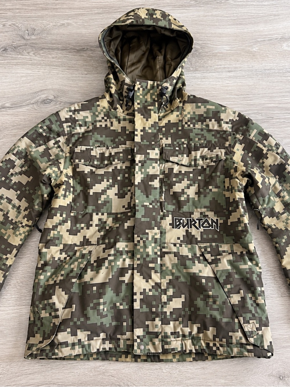 Burton Digital Camo Kids Puffer Jacket